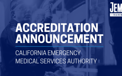 Accreditation Announcement: California Emergency Medical Services Authority
